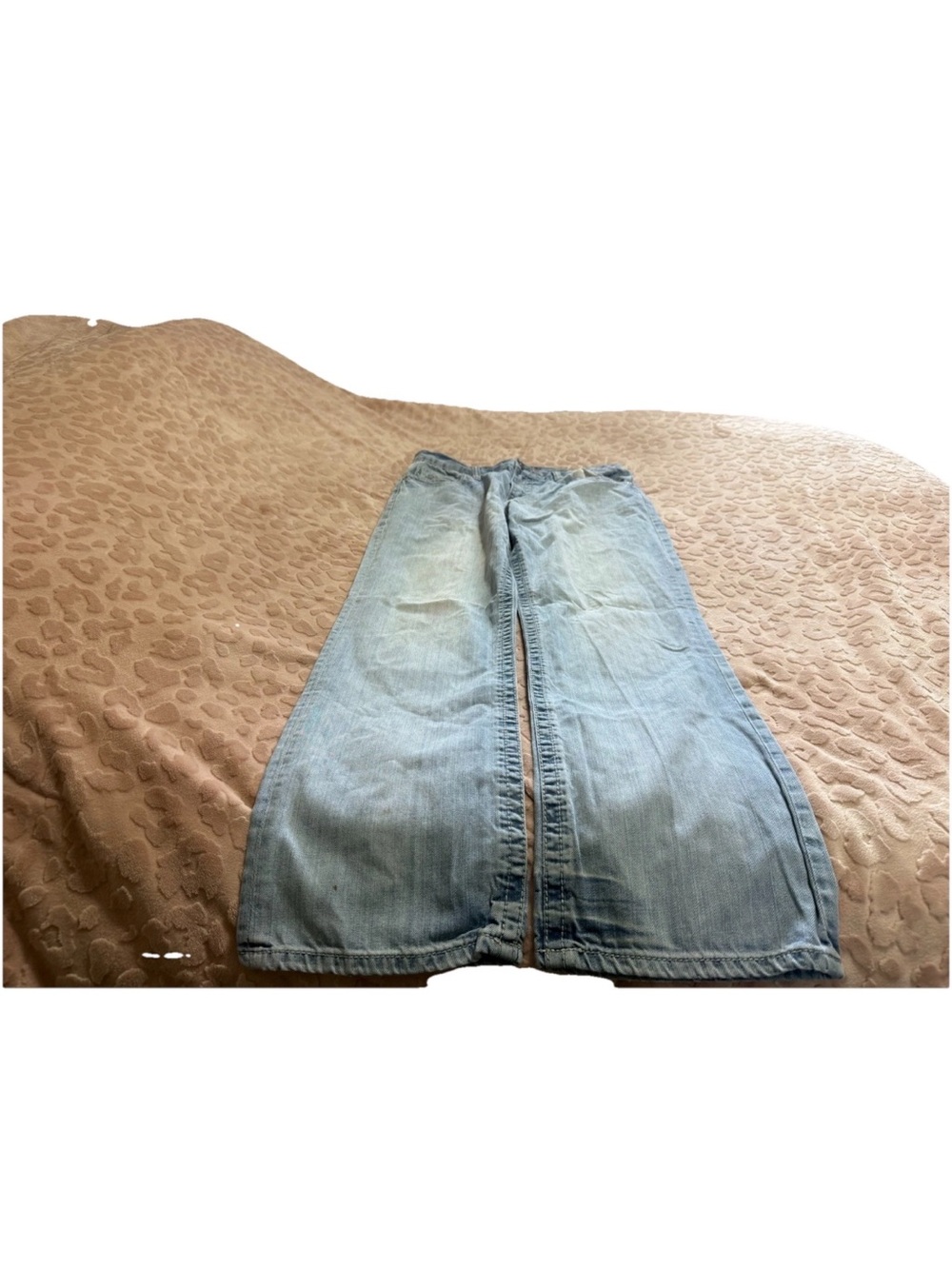 Bke Buckle Mens Light Wash Tyler Straight Jeans! 34R 34x32